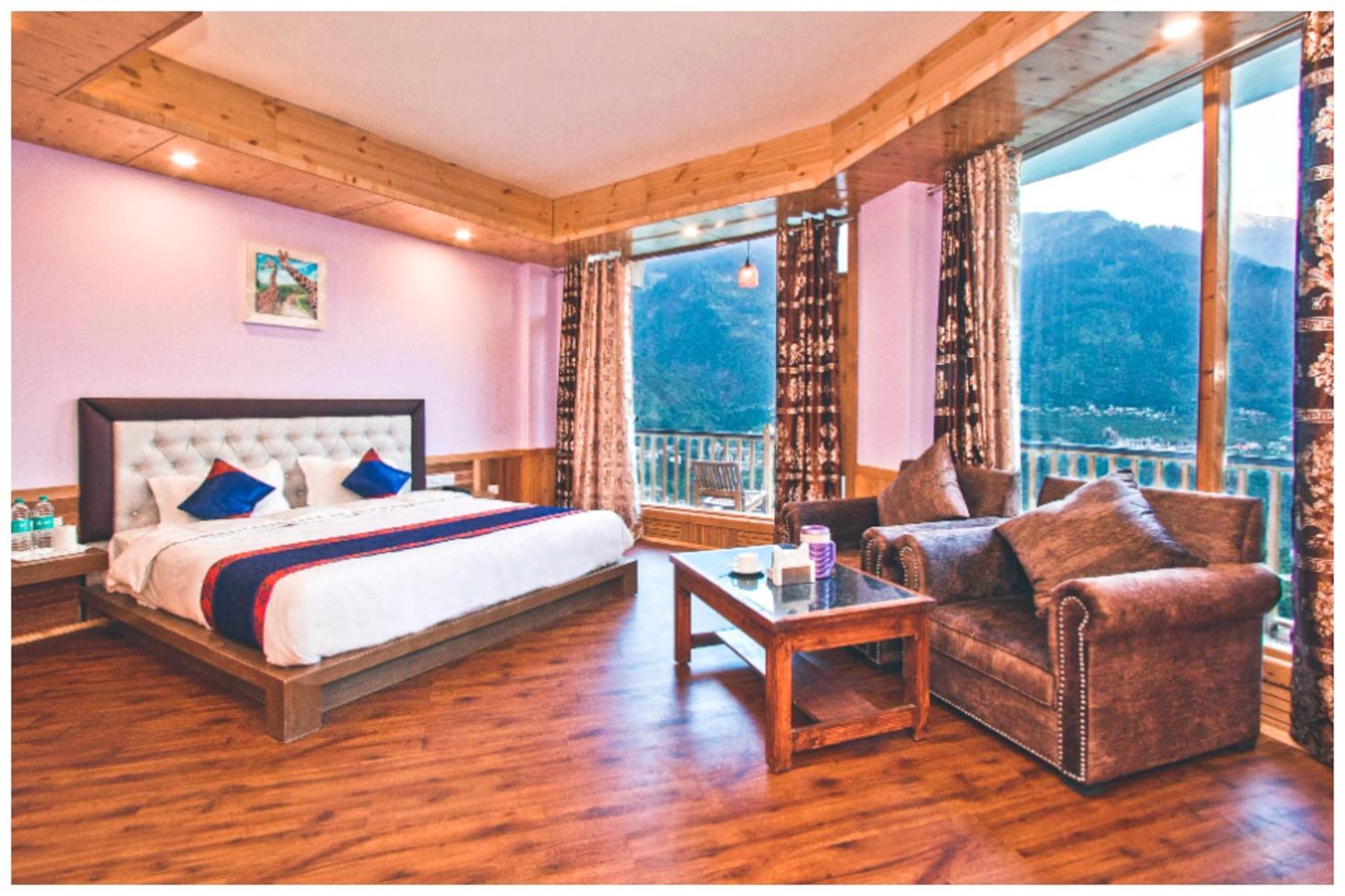Manali Hotel T H E - B D - R E S O R T - Free Parking - Jungle Safari And Restaurant Facilities -Luxury & Spacious Room - Best Premium Hotel In Manali Bagian luar foto