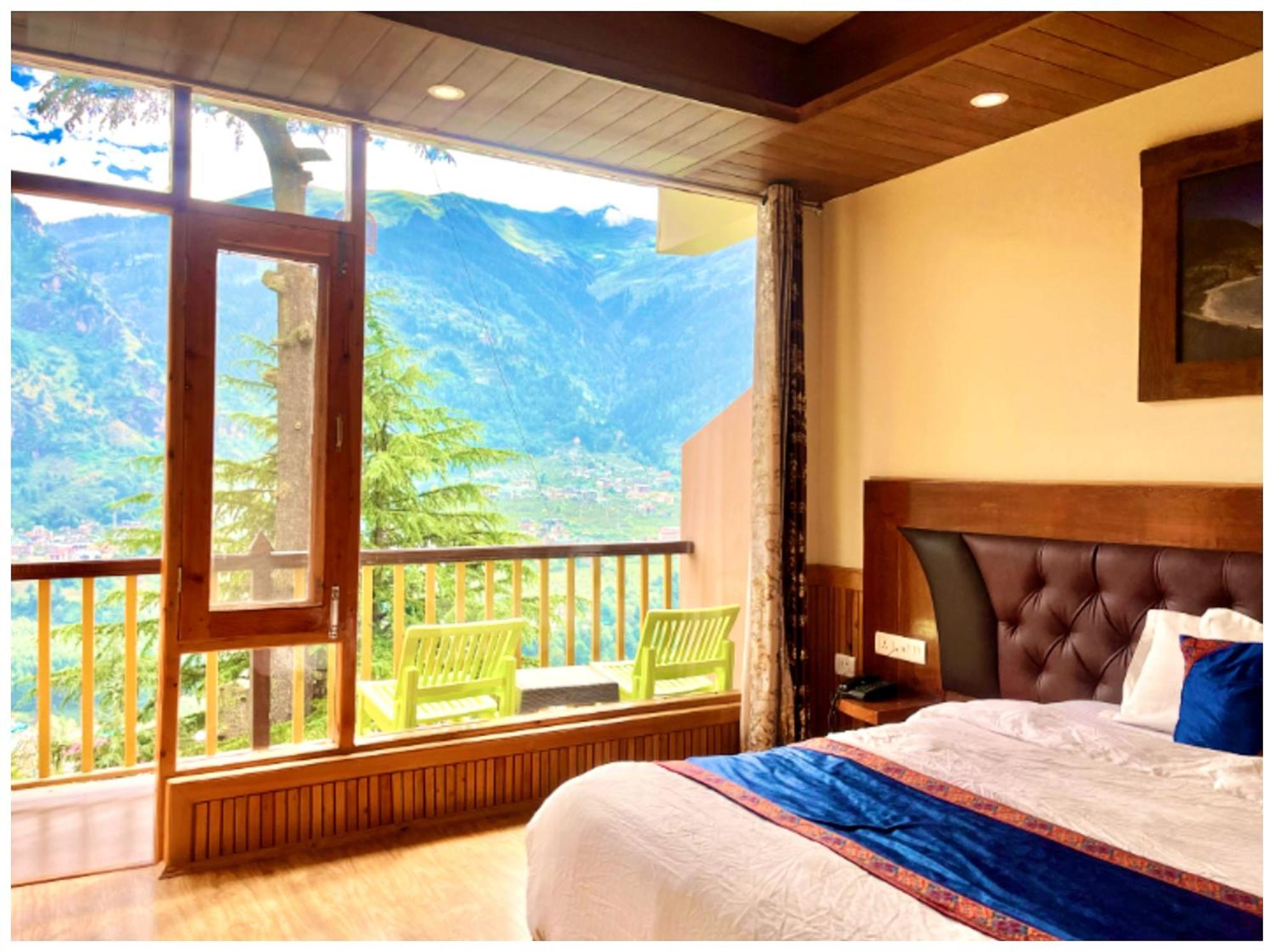 Manali Hotel T H E - B D - R E S O R T - Free Parking - Jungle Safari And Restaurant Facilities -Luxury & Spacious Room - Best Premium Hotel In Manali Bagian luar foto