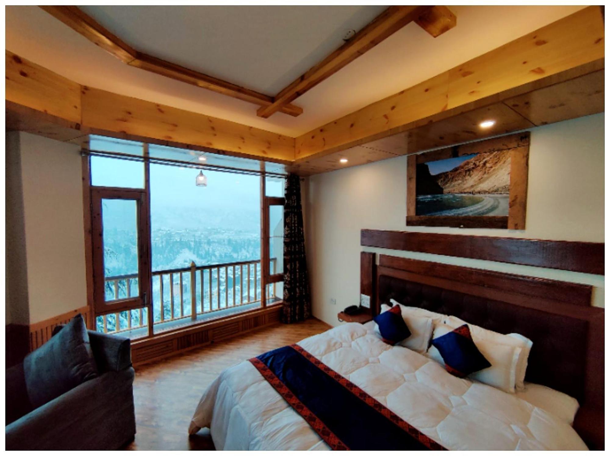 Manali Hotel T H E - B D - R E S O R T - Free Parking - Jungle Safari And Restaurant Facilities -Luxury & Spacious Room - Best Premium Hotel In Manali Bagian luar foto