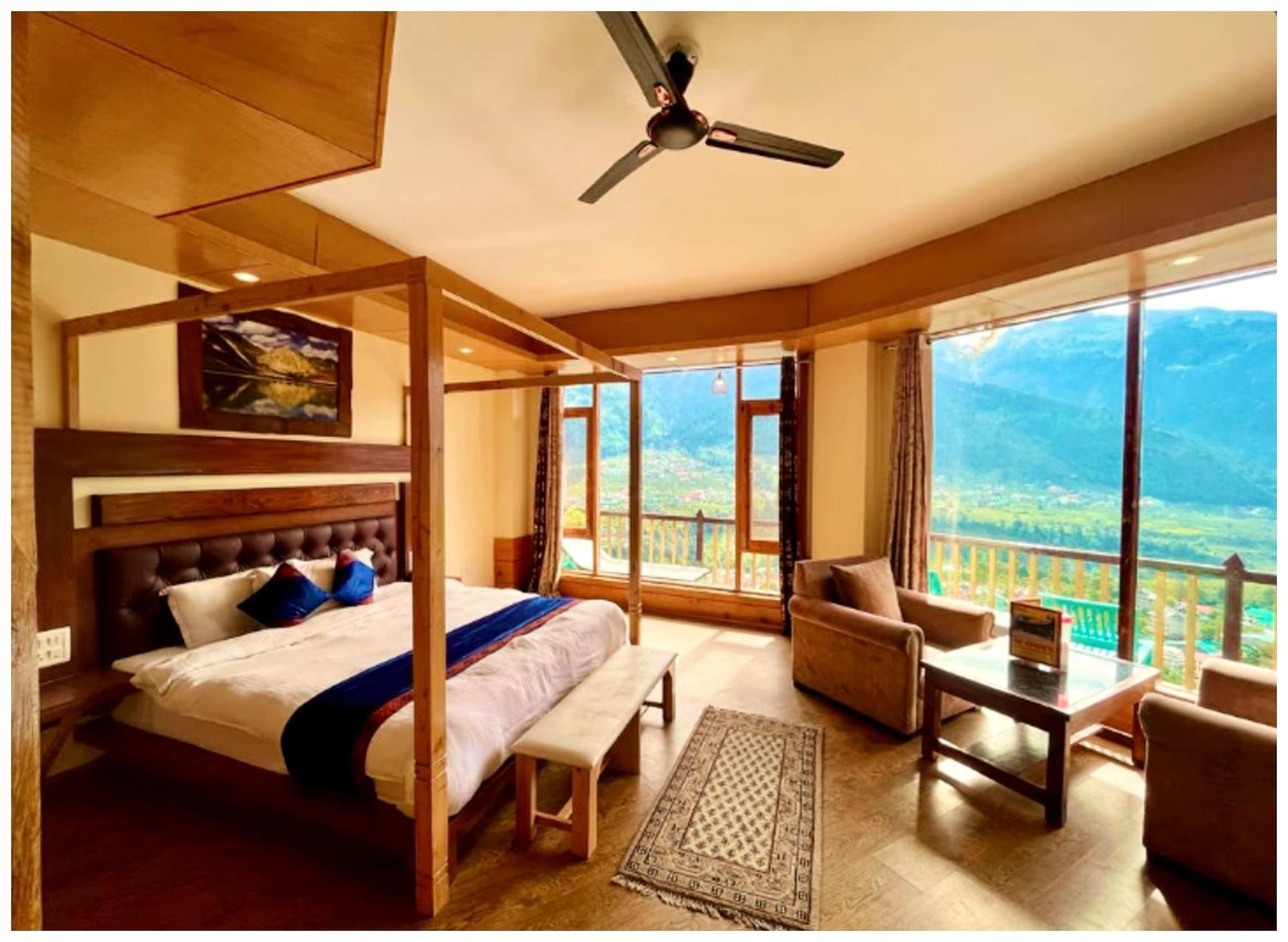 Manali Hotel T H E - B D - R E S O R T - Free Parking - Jungle Safari And Restaurant Facilities -Luxury & Spacious Room - Best Premium Hotel In Manali Bagian luar foto